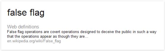 False Flag Definition