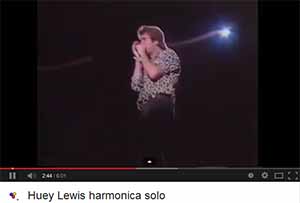 Huey Lewis Harmonica Solo